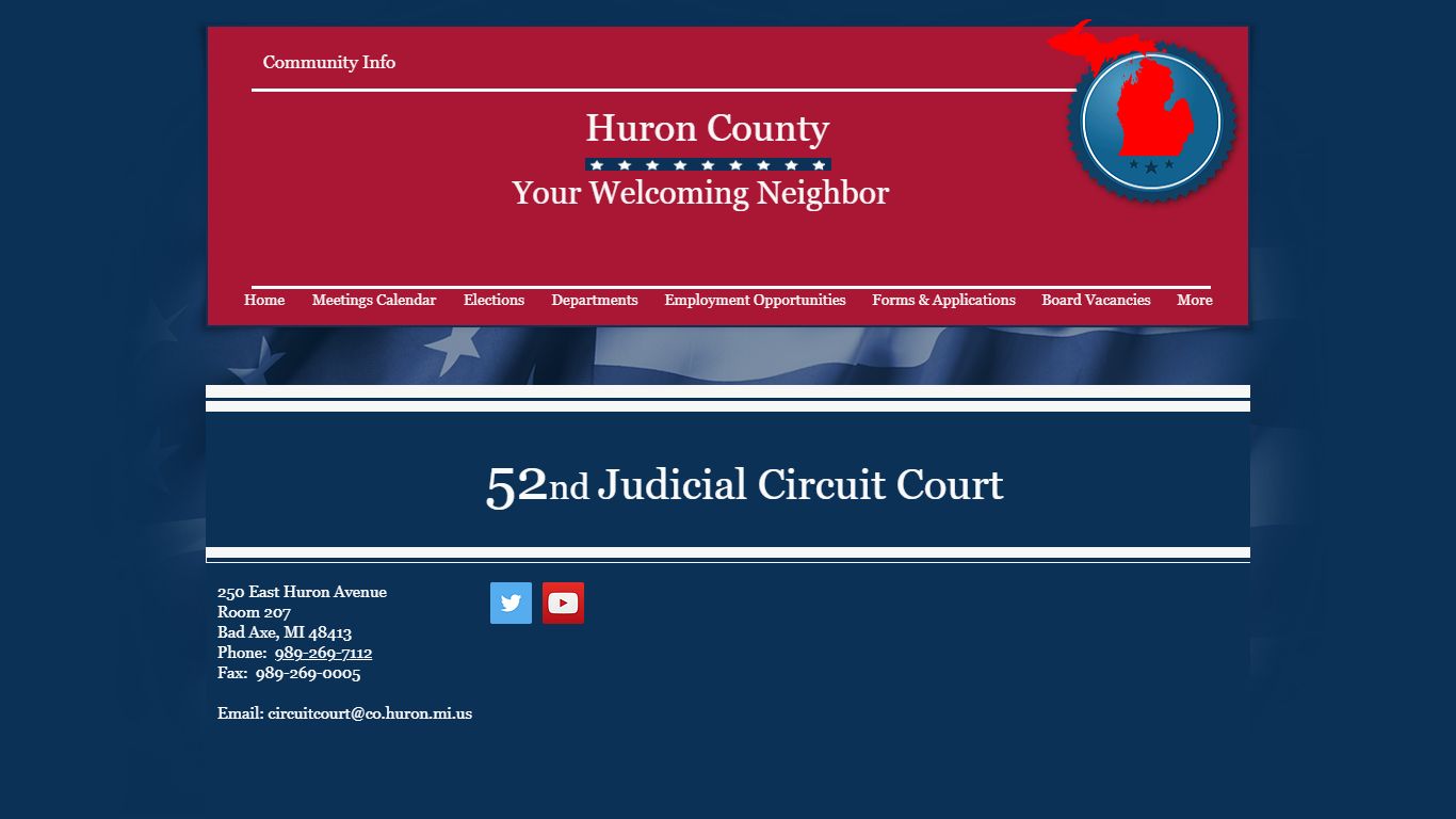 Circuit Court | huroncounty - Huron County | United States